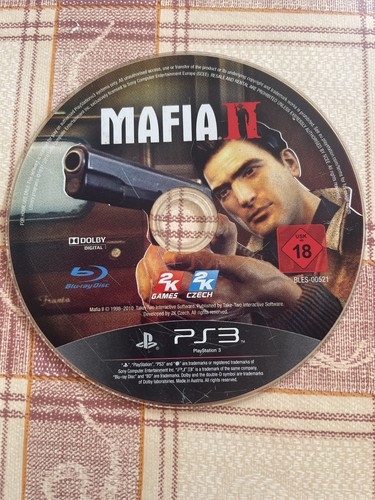 Mafia ps3 - ii, disco)