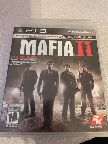 Ps3 playstation mafia with - ps3,